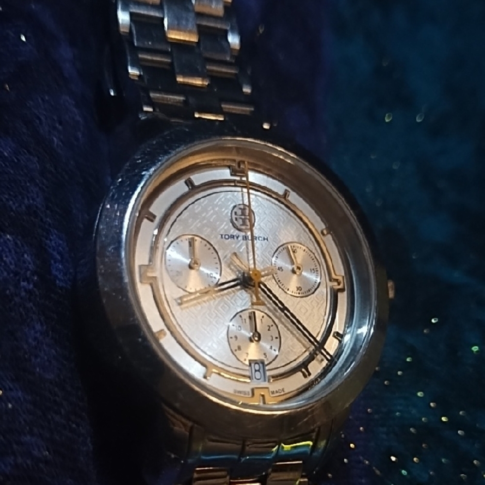 Tory Burch Silver Watch